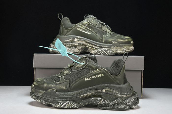 balenga triple s black clear sole    btsbcs-023