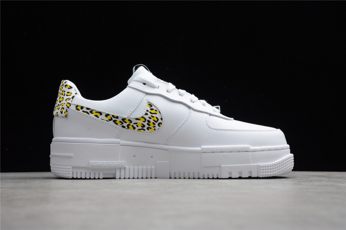 nike air force 1 low pixel white leopard (w) dh9632-101