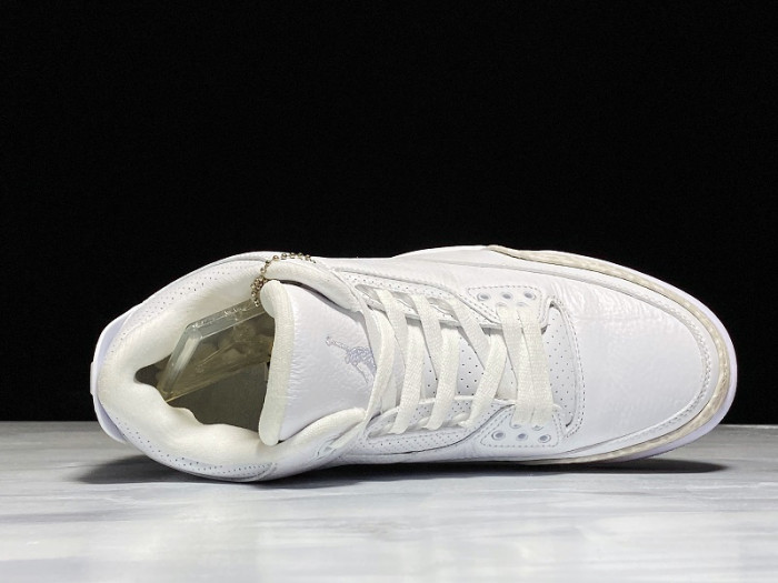 jordan 3 retro pure white  136064-111