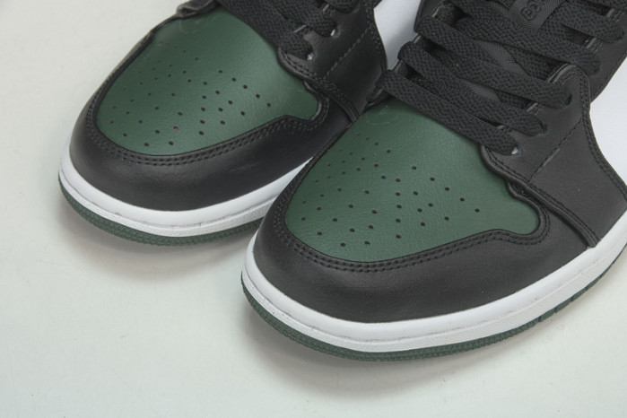 q22 air jordan 1 low “green toe”  553558-371