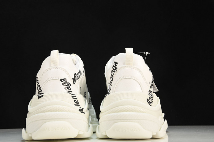 balenga triple s black clear sole    btsbcs-026