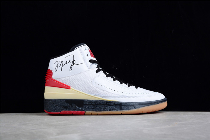 ow x air jordan 2 high sp white red   dj4375--101