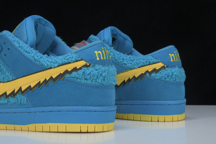 grateful dead x nike sb dunk low “blue bear” cj5378-400