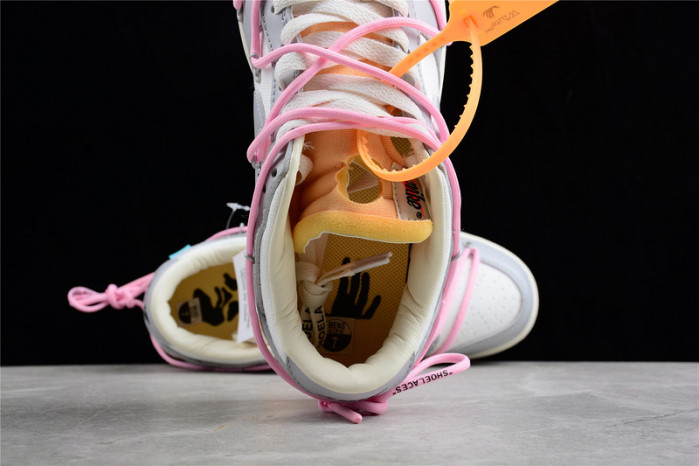 nike dunk low ow lot 9 - dm1602-109