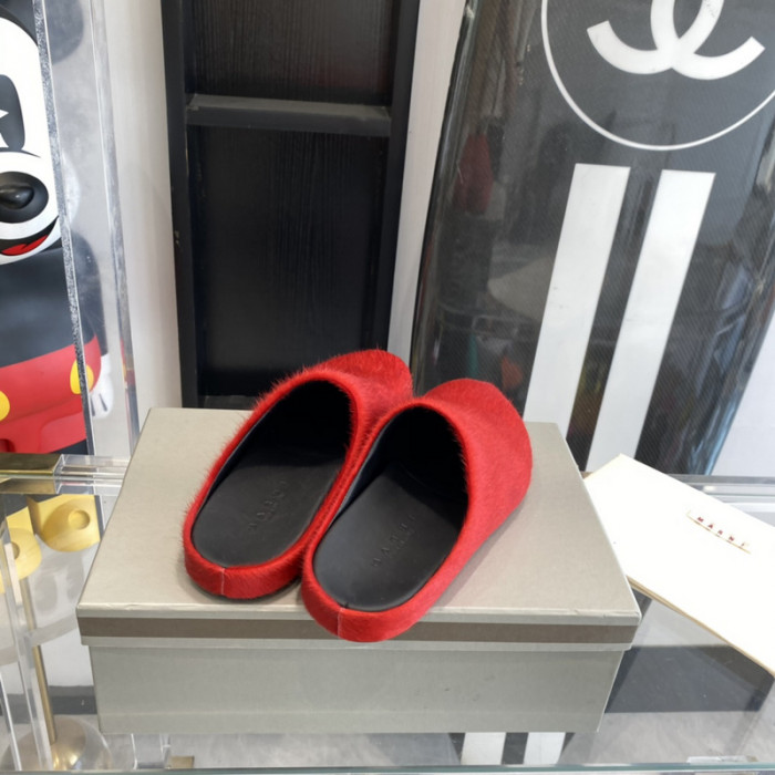 ma slide white fussbett sabot loafers   mar-012