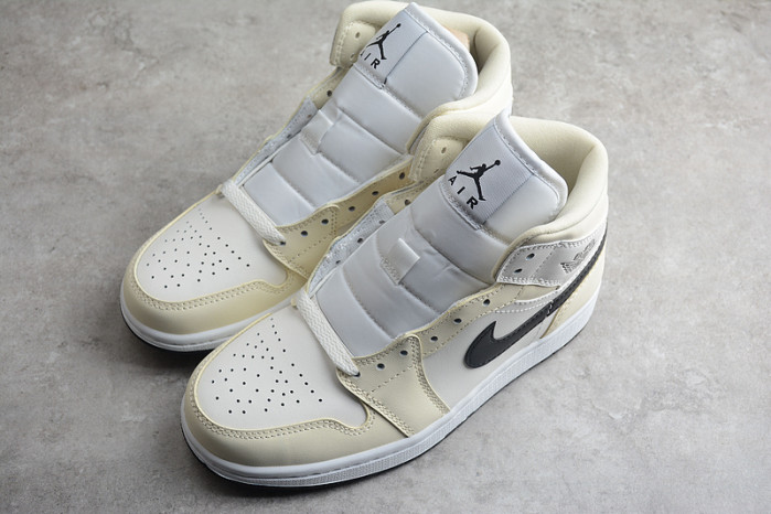 jordan 1 mid coconut milk   bq6472-121