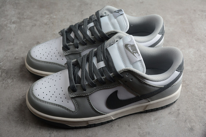 nike dunk low light smoke grey - dd1503-117
