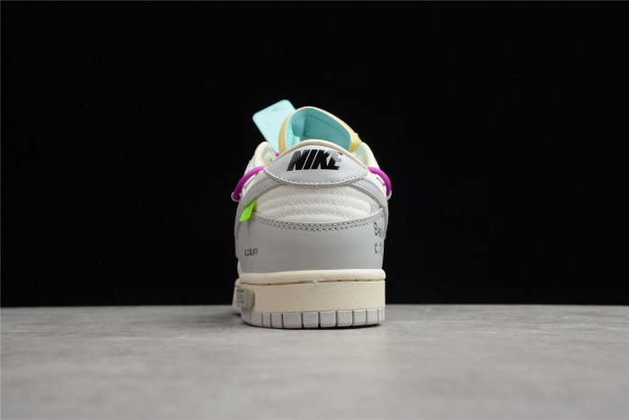 nike dunk low ow lot 21  dm1602-100