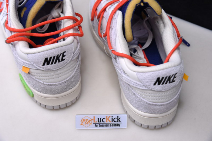 nike dunk low ow lot 13 - dj0950-110