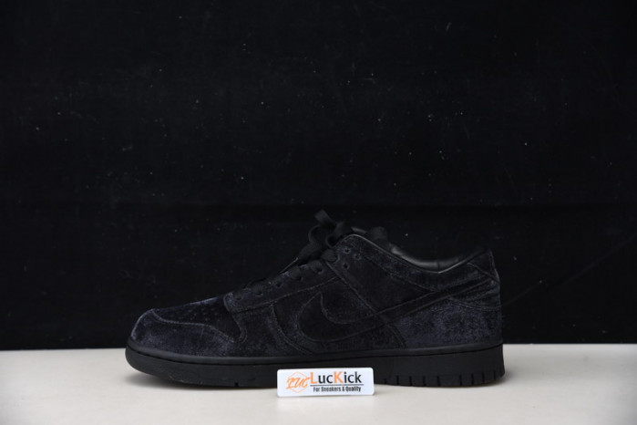 dover street market x nike sb dunk low  black dh2686-002