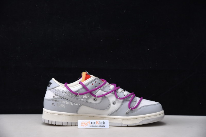 nike dunk low ow lot 48 - dm1602-107