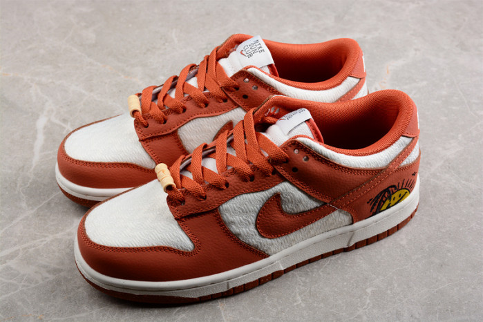 nike dunk low retro sun club burn sunrise (w)  dr5475-100