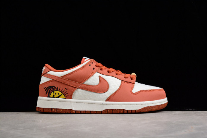 nike dunk low retro sun club burn sunrise (w)  dr5475-100